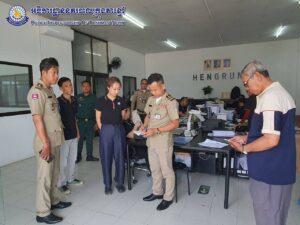 អាជ្ញាធរក្រុងតាខ្មៅ បន្តយុទ្ធនាការចុះរដ្ឋបាលទប់ស្កាត់បទល្មើស Online Scams